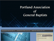 Tablet Screenshot of portlandassociation.com